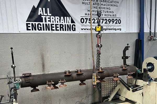 Agricultural Flail Mower Rotor Straightening