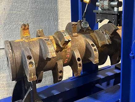 Cylindrical Shaft & Rotor Straightening