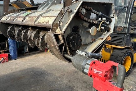 Forestry Mulcher Rotor Balancing